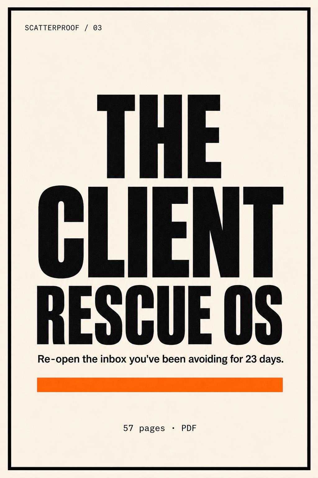 Client Rescue OS — cover